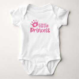 Body Para Bebê Pequena Princesa. Personalize o macacão