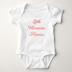 Body Para Bebê Pequena Princesa Ucraniana