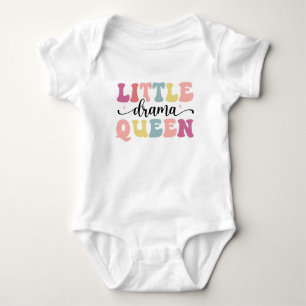 Body Para Bebê Pequena Rainha do Drama