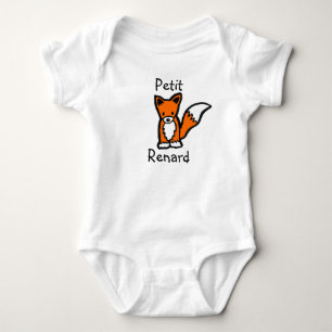 Body Para Bebê Pequena Raposa Romper