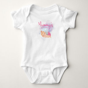 Body Para Bebê Pequena roupa de bebê de mamãe