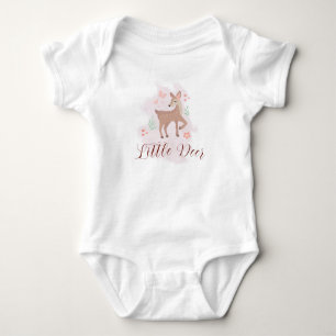 Body Para Bebê Pequena roupa para bebê cervejeira, animal da flor
