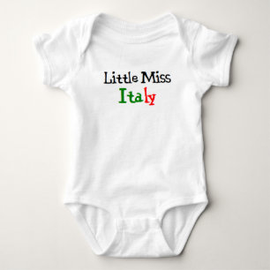 Body Para Bebê pequena senhora italiana
