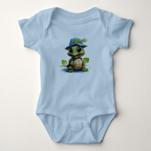 Body Para Bebê Pequena Tartaruga Maravilha Bebê