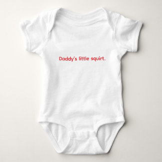 Body Para Bebê Pequenino esguicho do papai.