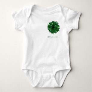 Body Para Bebê "Pequeno Broto" - Body de Bebê Natureza Verde Mini