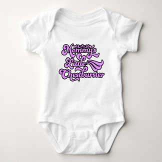 Body Para Bebê Pequeno Chestburster mamãe, Roxo no Estilo 70