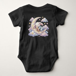 Body Para Bebê Pequeno Coelho Sonhador