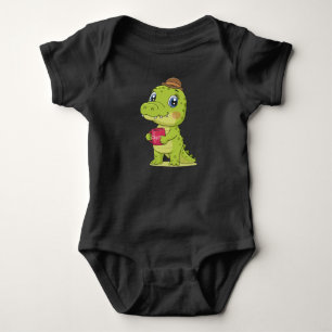 Body Para Bebê Pequeno crocodilo bonito