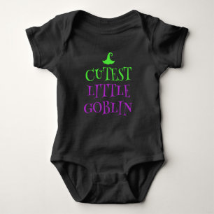 Body Para Bebê Pequeno e Porcaria De Bebê De Goblin