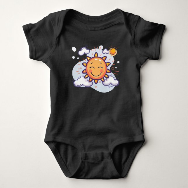 Body Para Bebê ☀️ Pequeno Fato De Bebê Sunshine (Frente)