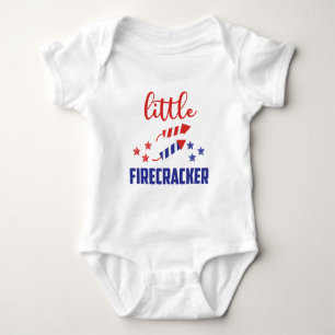 Body Para Bebê Pequeno Firecracker