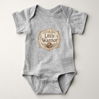 Body Para Bebê Pequeno Guerreiro Berçário de Bebê Viking