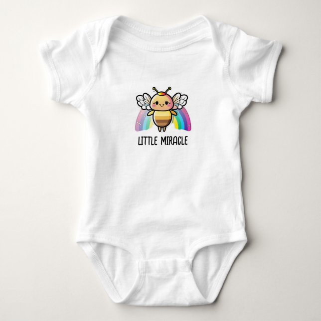Body Para Bebê Pequeno Milagre de Bebês (Frente)