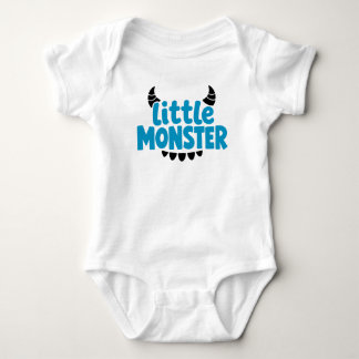 Body Para Bebê Pequeno Monstro Fofinho de Halloween Bebê