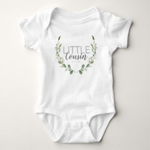Body Para Bebê Pequeno Primo Greenery Watercolor