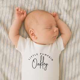 Body Para Bebê Pequeno Pumpkin Halloween Unisex Bebê Roupa