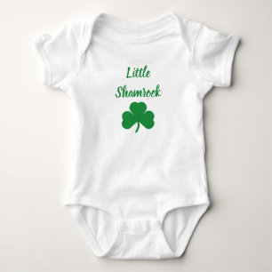 Body Para Bebê Pequeno Shamrock