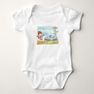 Body Para Bebê Pequeno sonhador