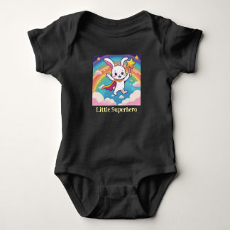 Body Para Bebê Pequeno Super-Herói