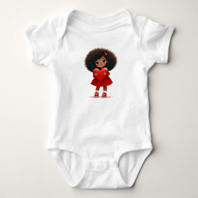 Body Para Bebê Pequeno Valentim do Papai (Frente)