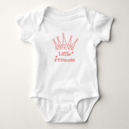 Body Para Bebê Pequeno Vestido de Bebê Princesa – Realeza Fofa
