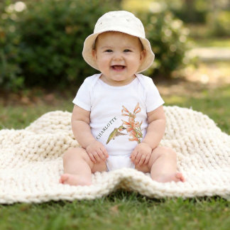 Body Para Bebê Pequenos Polinizadores Personalizados Doce Néctar