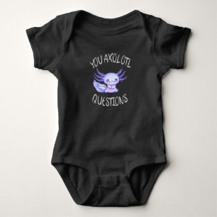 Body Para Bebê Perguntas axolotl