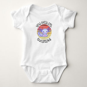 Body Para Bebê Perguntas axolotl