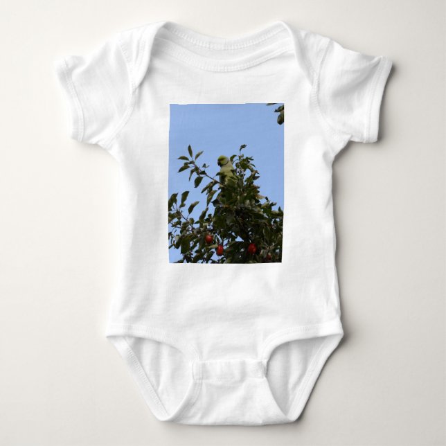 Body Para Bebê Periquito-verde (Frente)