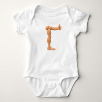 Body Para Bebê Pernas-Ombros