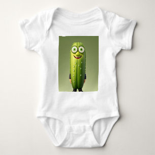 Body Para Bebê Personagem engraçada de pepino