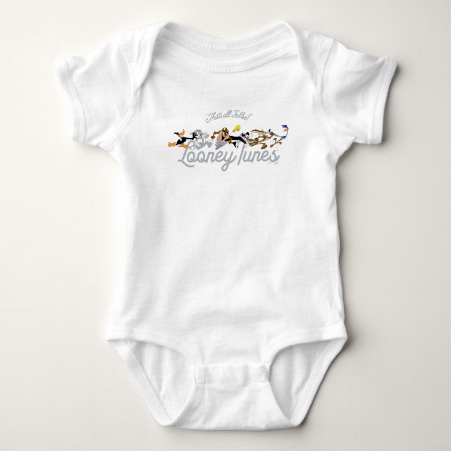 Body Para Bebê Personagens LOONEY TUNES™ Correndo (Frente)