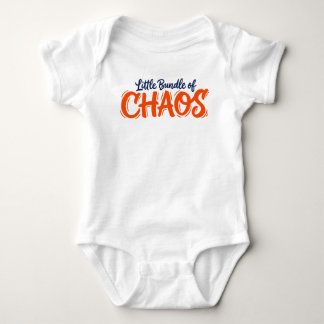 Body Para Bebê Personalidade de Bebê Pequeno Caos