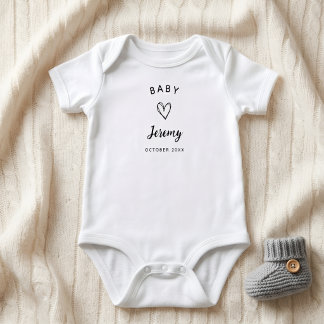 Body Para Bebê Personalised Baby Announcement, Pregnancy Reveal