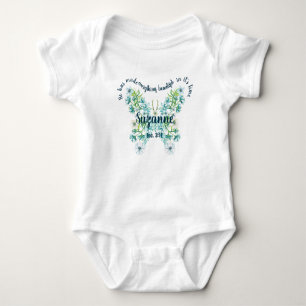 Body Para Bebê Personalizado Ele Fez Tudo Bela