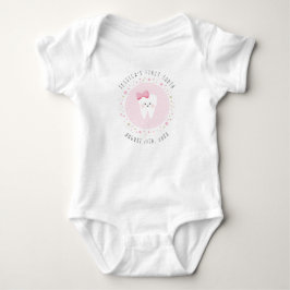 Body Para Bebê Personalizado Primeiro Desenho De Etapas Do Bebê D