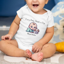 Personalizados custom fofos bebê e cachorro