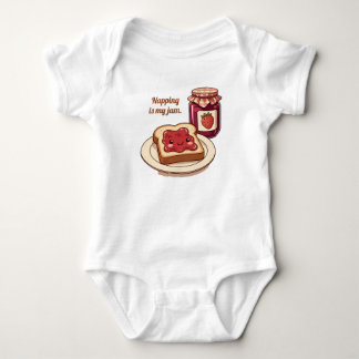 Body Para Bebê '[Personalizar]' é minha paixão - desenho animado 