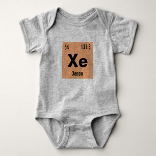 Body Para Bebê Personalizar este Elemento de Química
