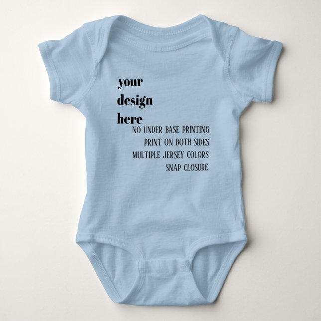 Body Para Bebê Personalizar ou Customizar (Frente)