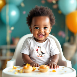 Body Para Bebê Personalizar um Bobo