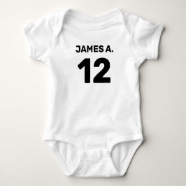 Body Para Bebê Personalizável branco fofo (designe na frente e at