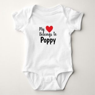 Body Para Bebê PERSONALIZÁVEL Meu Coração Pertence a você