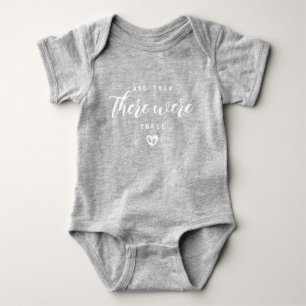 Body Para Bebê Personalize Fofo E Então Sobraram Número  Bebê Bo
