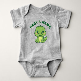 Body Para Bebê Personalized Cute Alligator Baby Bodysuit