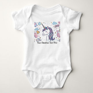 Body Para Bebê Personalized Unicorn Teddy Bear for Kids Lovers