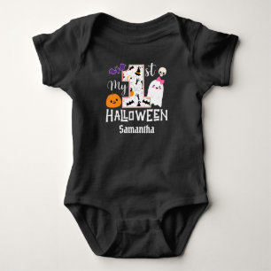 Body Para Bebê Personalizei minha primeira menina bonitinha de ha