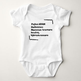 Body Para Bebê Personlig Babybody med Namn , Personalized Baby 