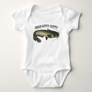 Body Para Bebê Pesca De Caprinos Aqui Gatinho De Gatinho
